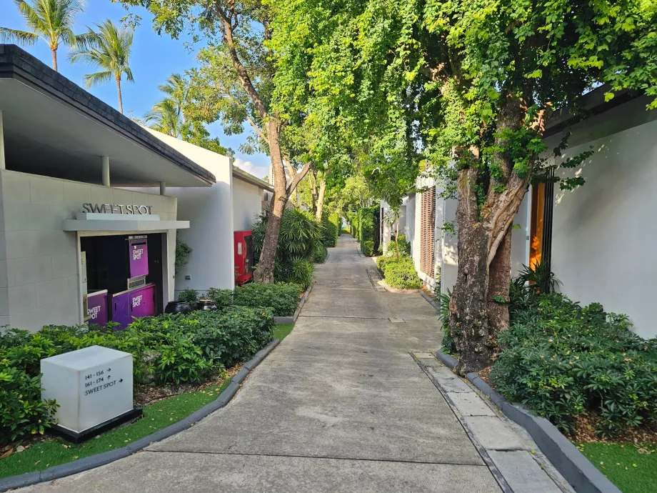 Vila-vila yang lebih dekat ke pantai