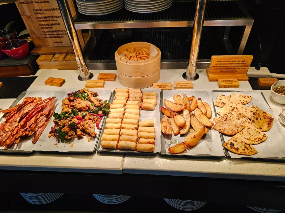 Sarapan - masakan panas