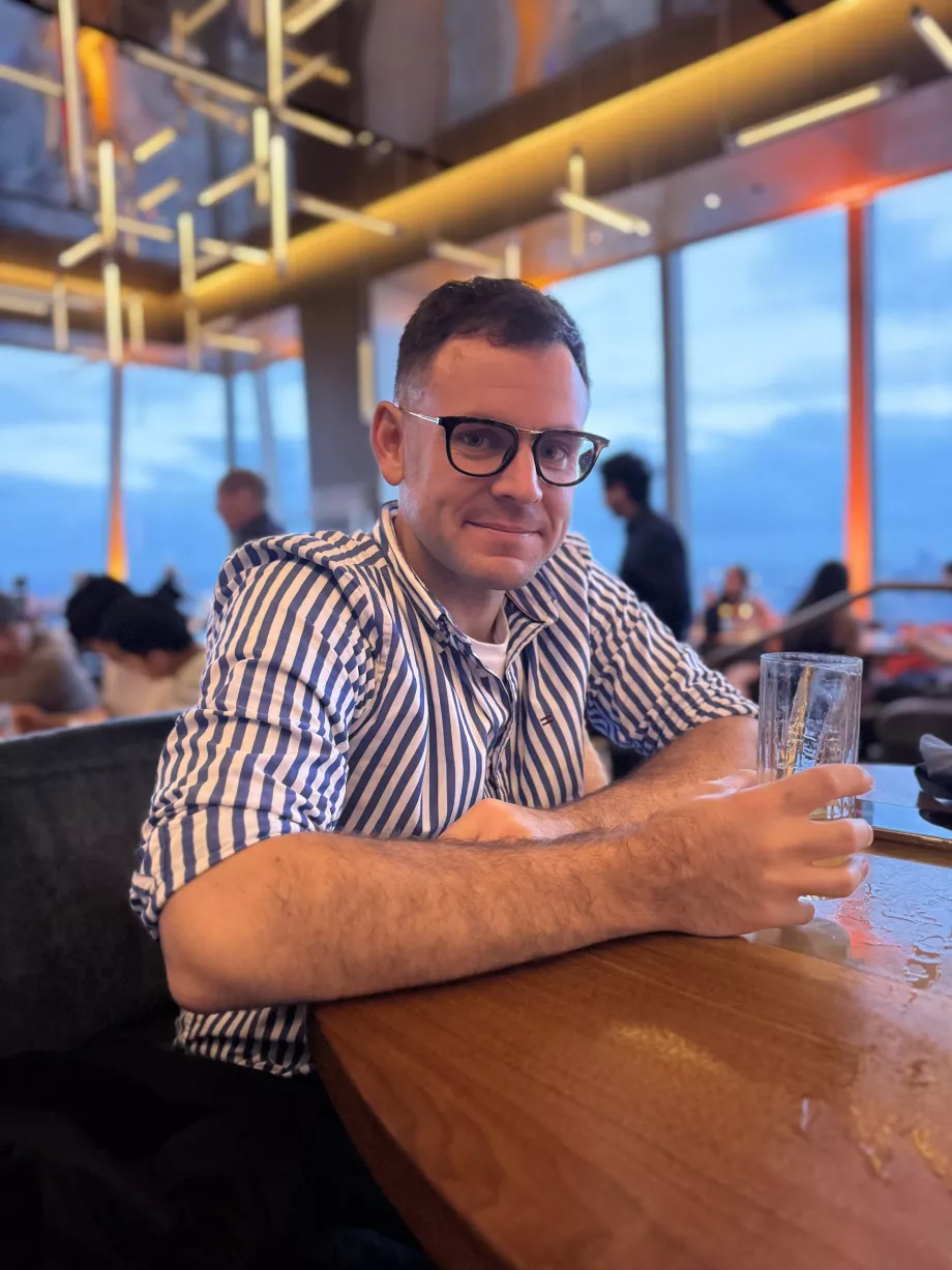 Saya di Restoran Puncak