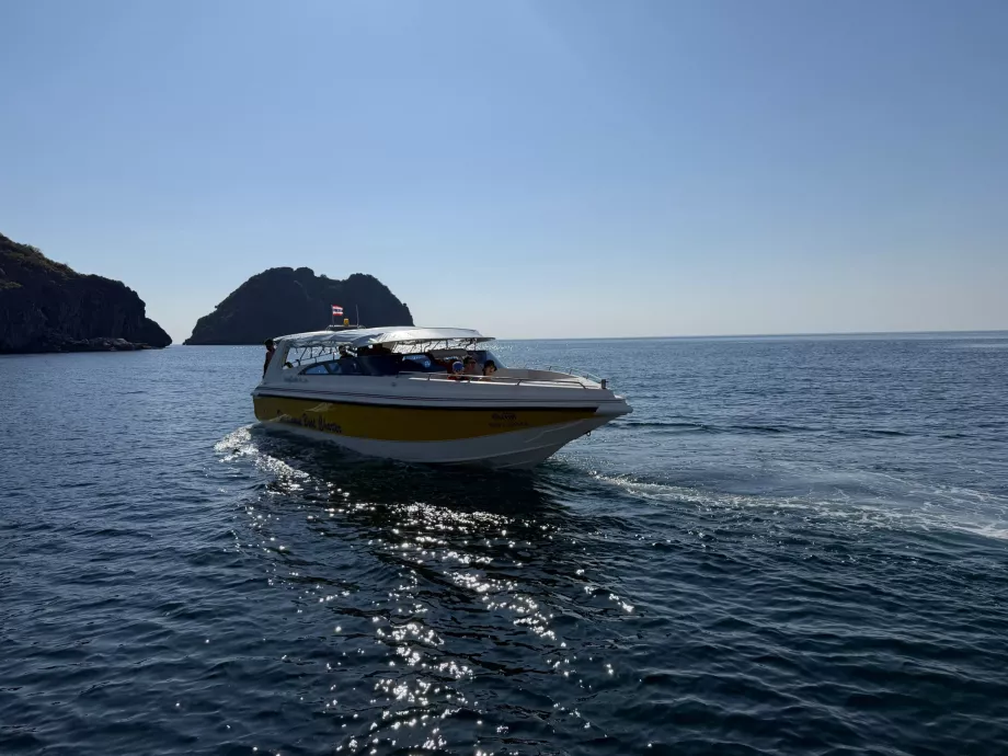 Arah speedboat Ang Thong NP