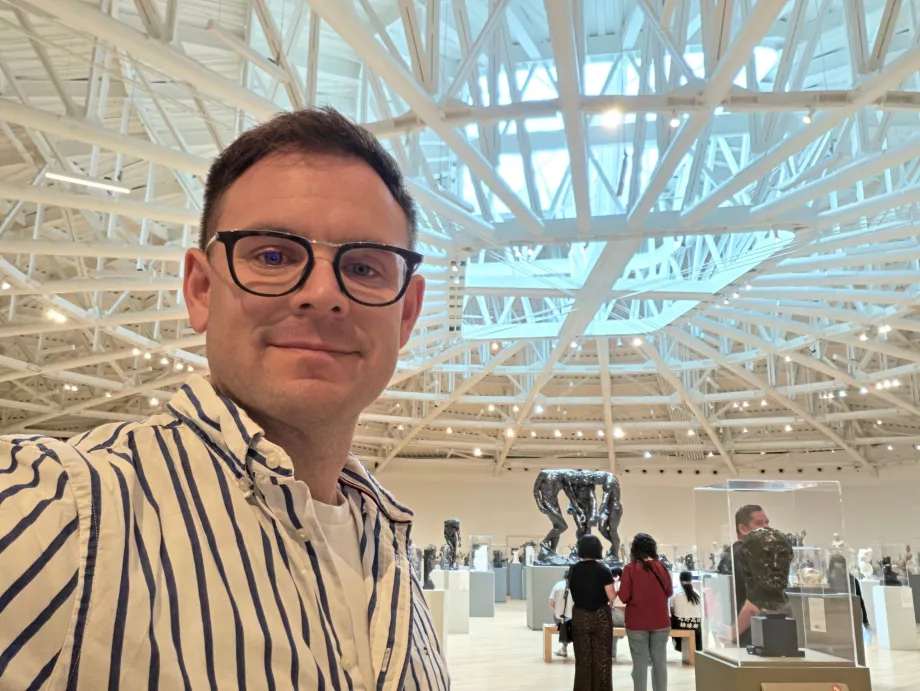 Saya di Museo Soumaya