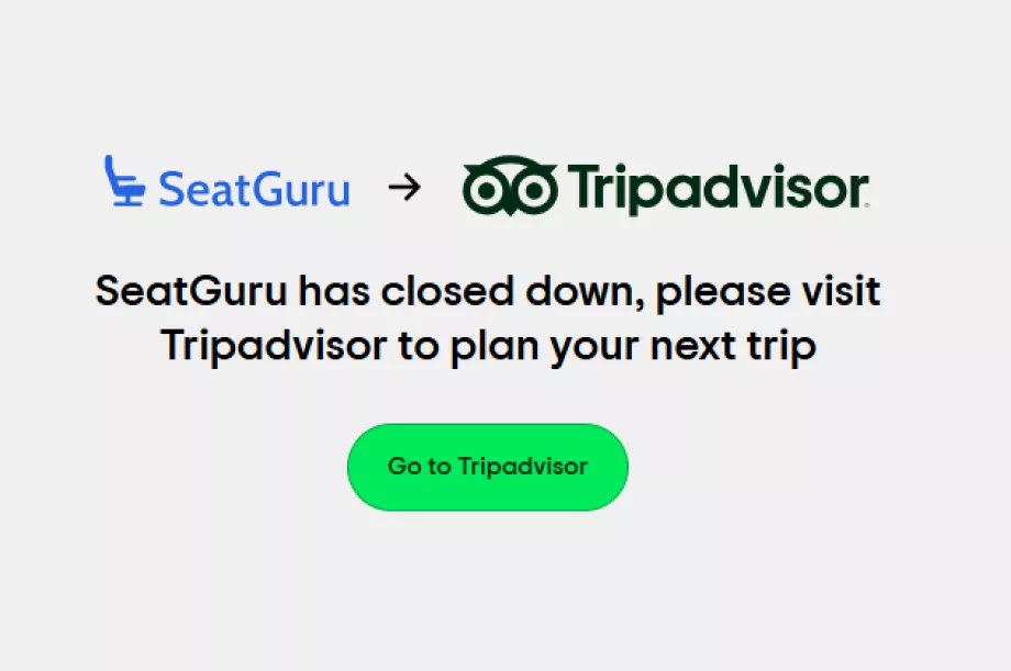 Akhir dari situs web SeatGuru