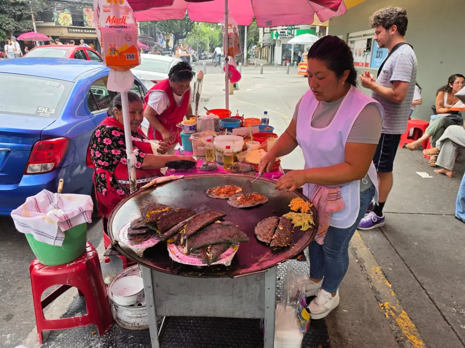 Kedai quesadilla jalanan