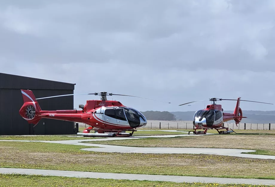 Penerbangan tamasya dengan helikopter
