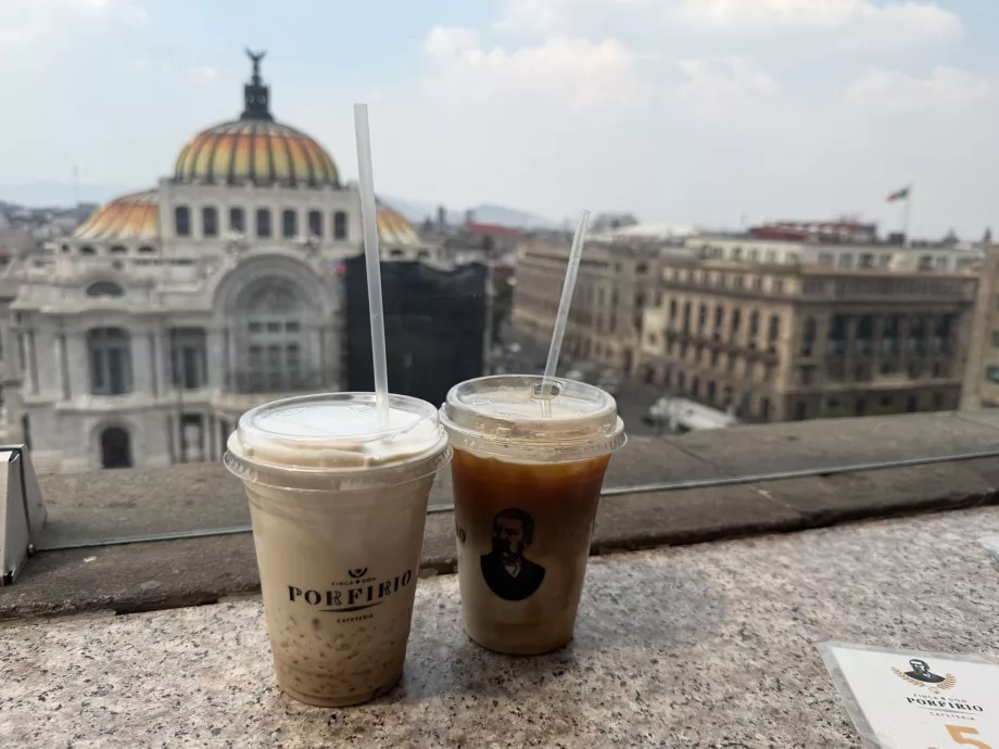 Pemandangan dari kafe Finca do Porfirio