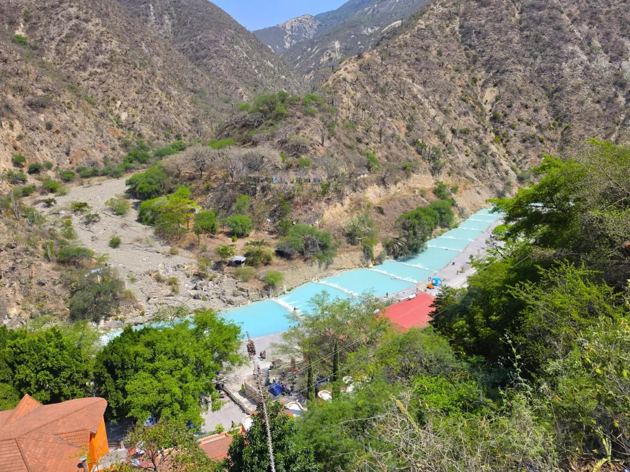 Pemandangan sungai dari atas