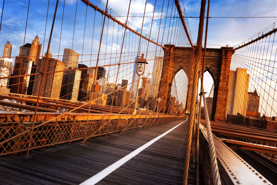 Jembatan Brooklyn di New York