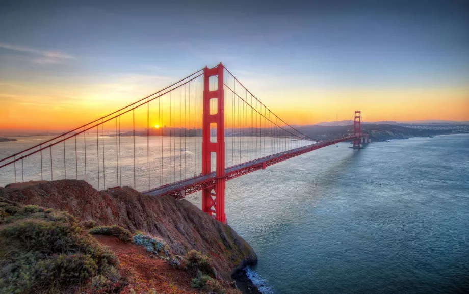 San Francisco - Jembatan Gerbang Emas