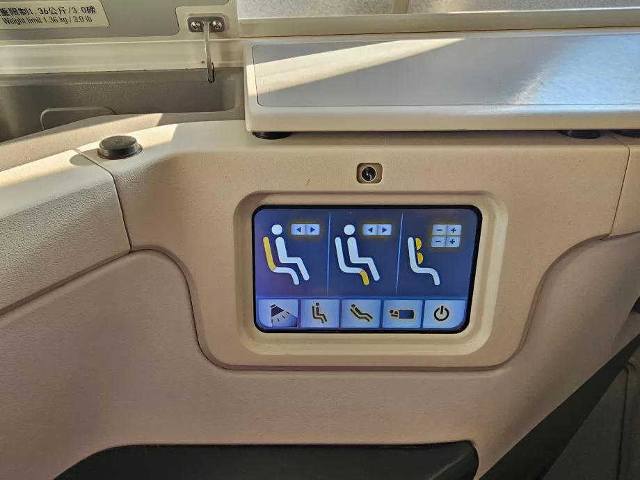 Kontrol posisi kursi