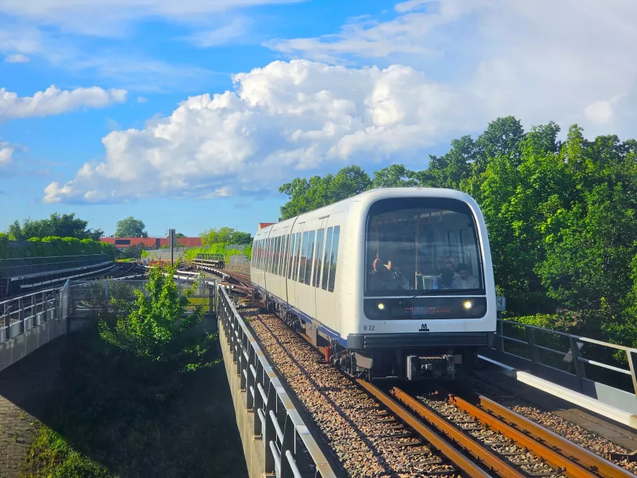 Metro tanpa pengemudi di Kopenhagen