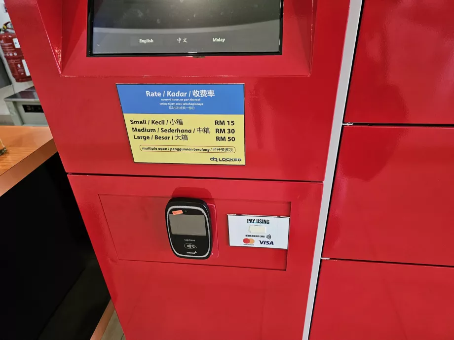 Harga penyimpanan bagasi