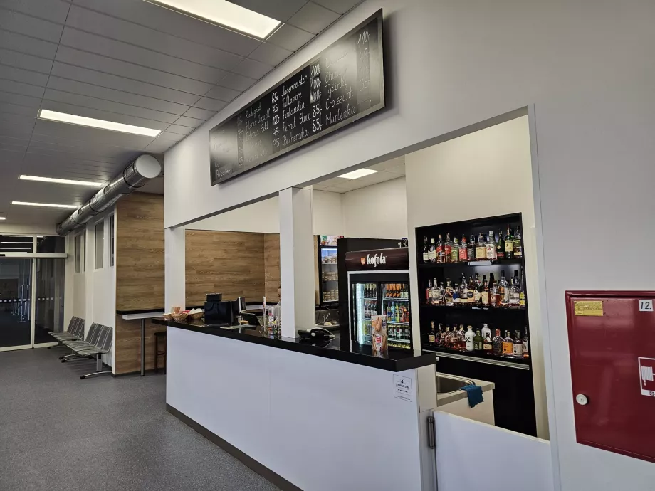 Bar setelah pemeriksaan keamanan