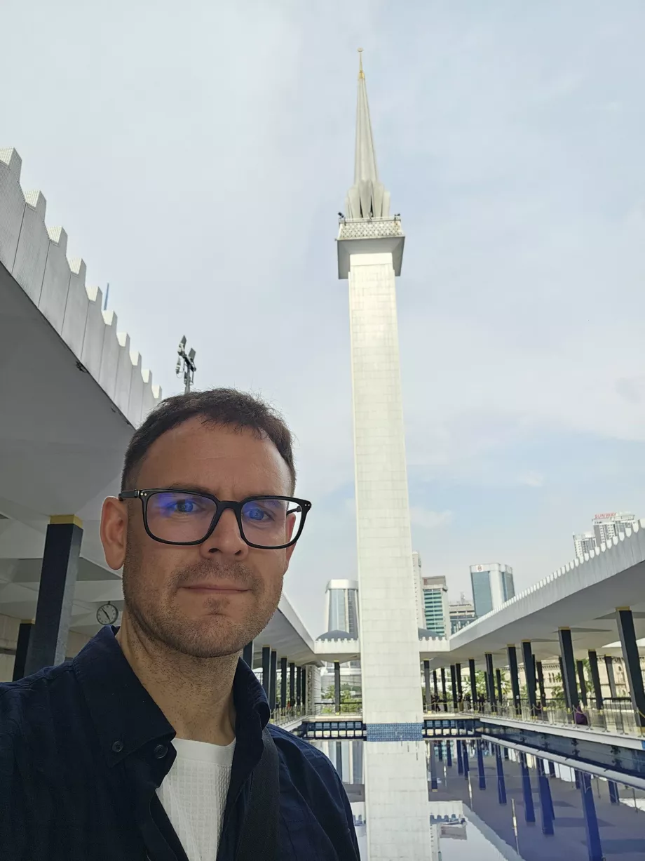 Saya di Masjid Nasional