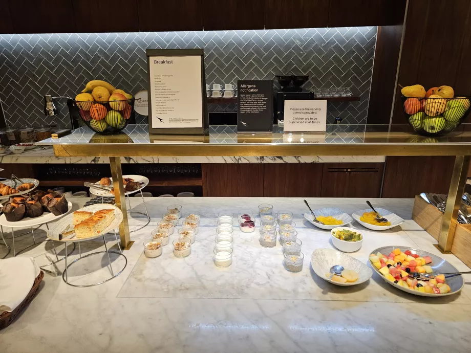 Penawaran sarapan - makanan dingin