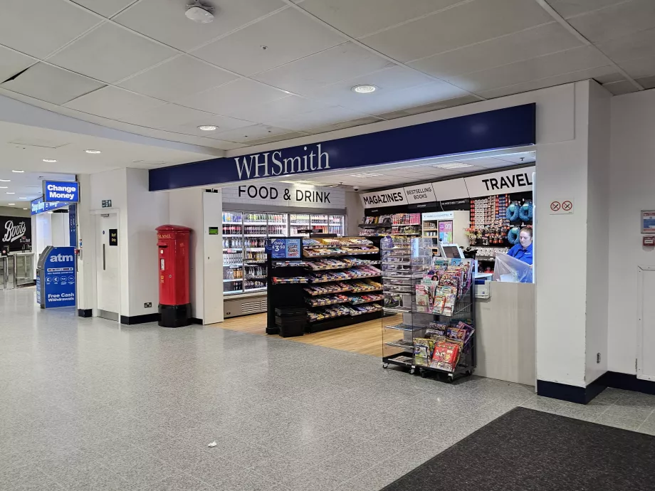 WHSmith, keberangkatan, bandara East Midlands