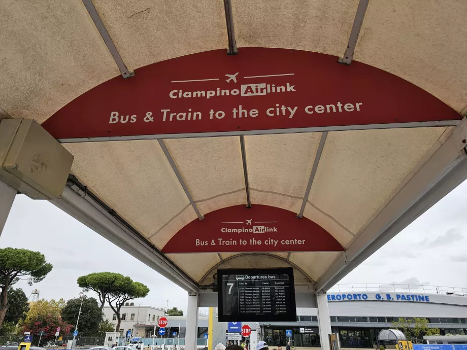 Halte bus Ciampino AirLink