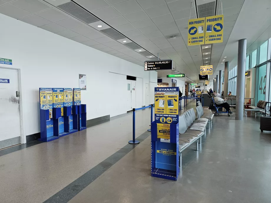Templat Pengukuran Bagasi, Ryanair