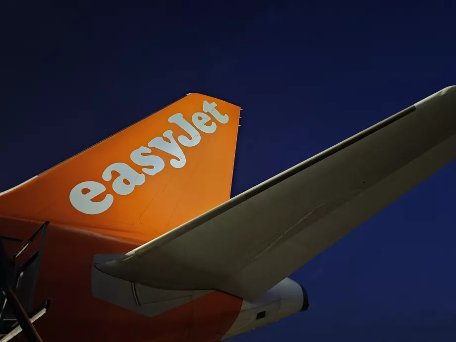 Penerbangan easyJet di Bandara Malpensa