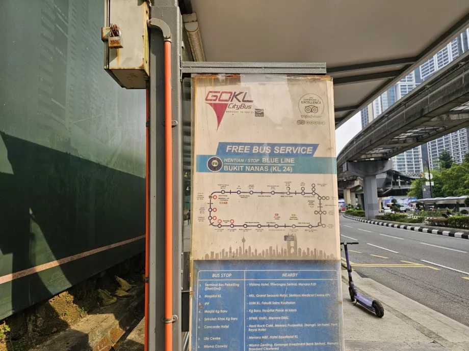 Jalur bus gratis