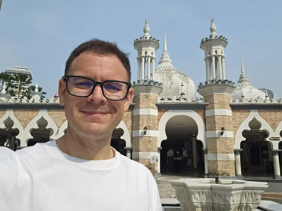 Saya di Masjid Jamek