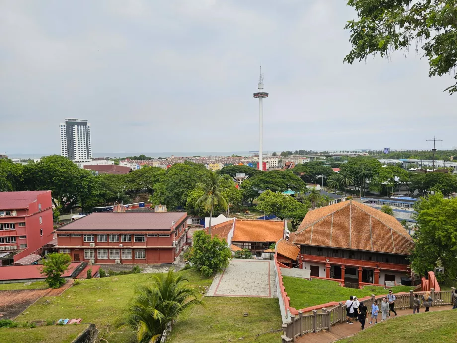 Pemandangan dari Bukit Melaka
