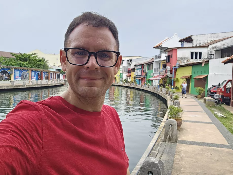 Saya di Melaka River Walk