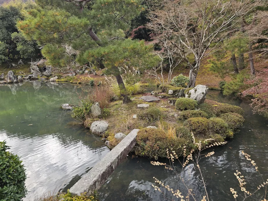Tenryu-ji, taman
