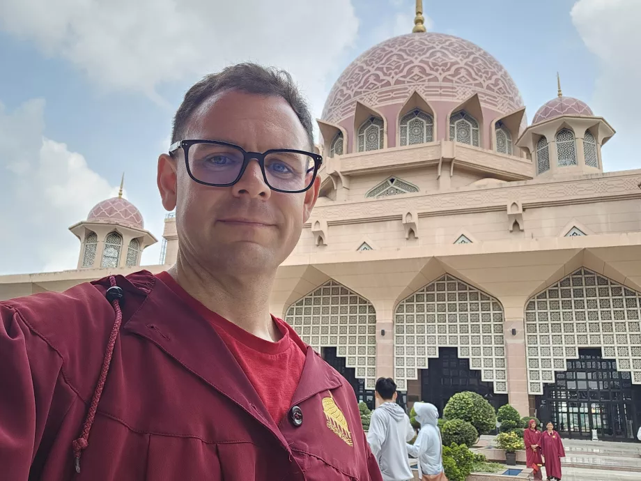 Saya di Masjid Putra
