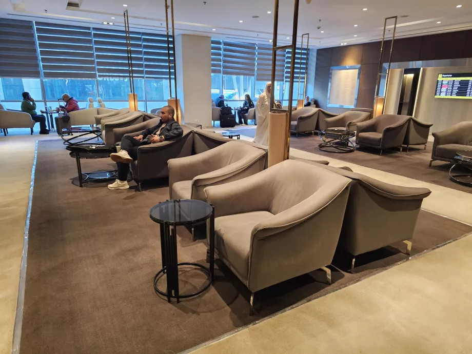 Zona tenang dan tempat duduk