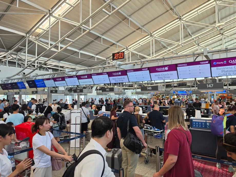 Check-in di Bandara Praha