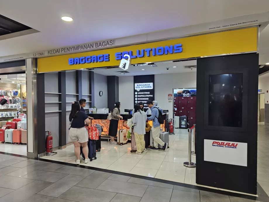 Penyimpanan bagasi, Terminal 2