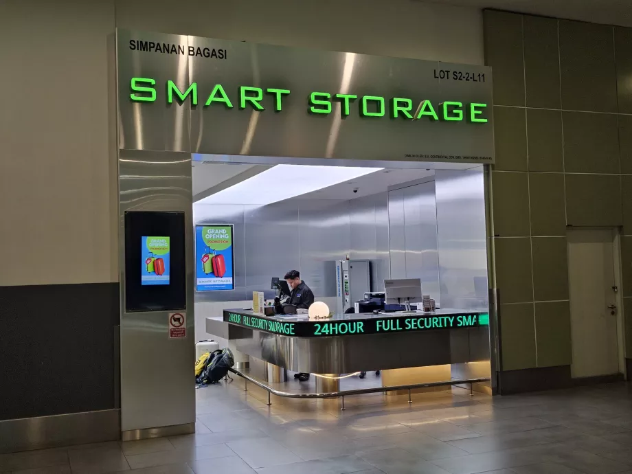 Penyimpanan bagasi tambahan, Terminal 2