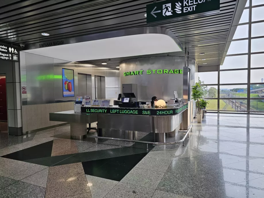 Penyimpanan Bagasi, Terminal 1