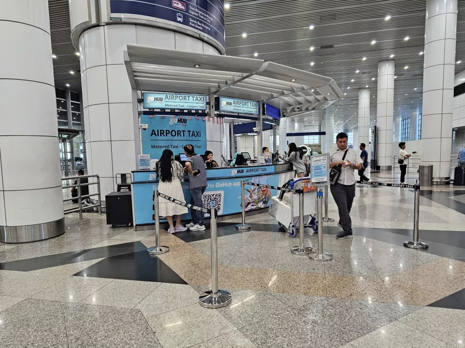 Konter taksi, Terminal 1