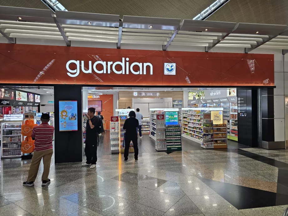 Apotek, area umum, Terminal 1