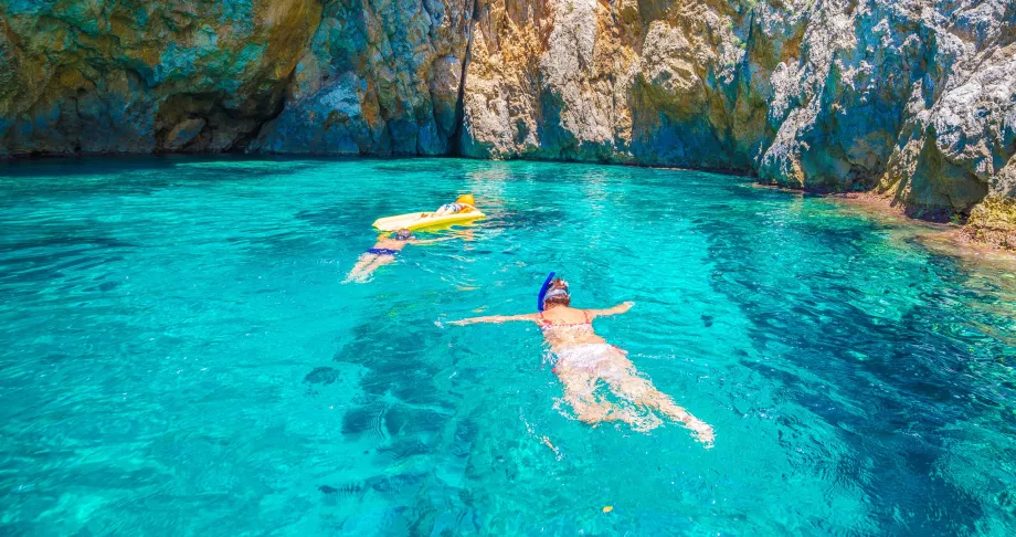 Snorkeling Corfu
