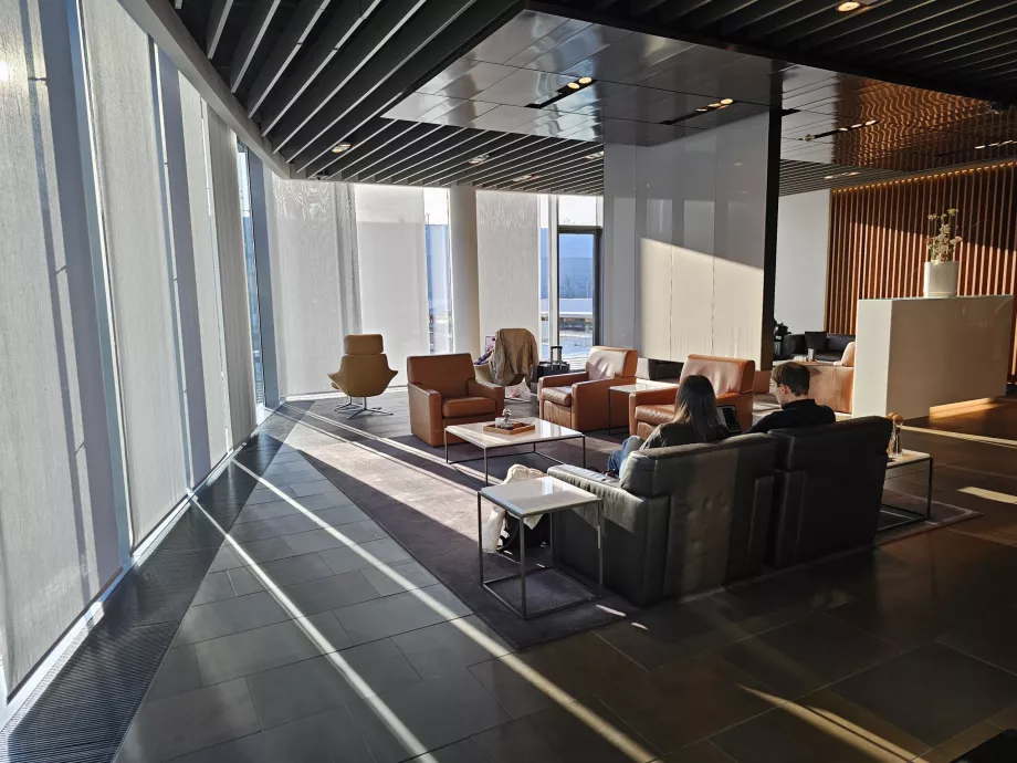 Lingkungan ruang tunggu - kursi yang nyaman