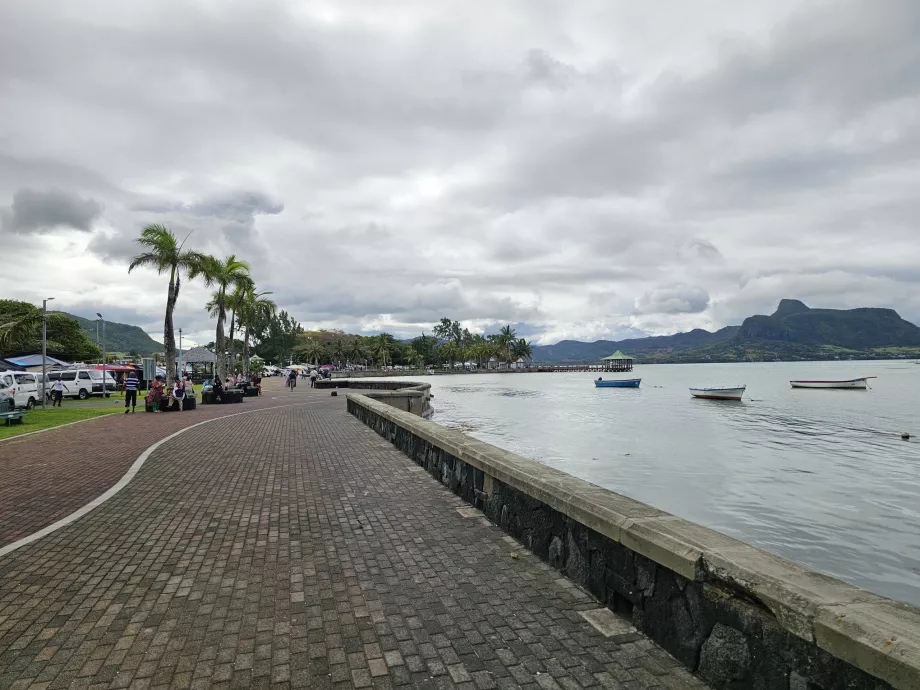 Kawasan pejalan kaki Mahebourg