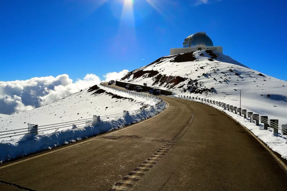 Mauna Kea di musim dingin