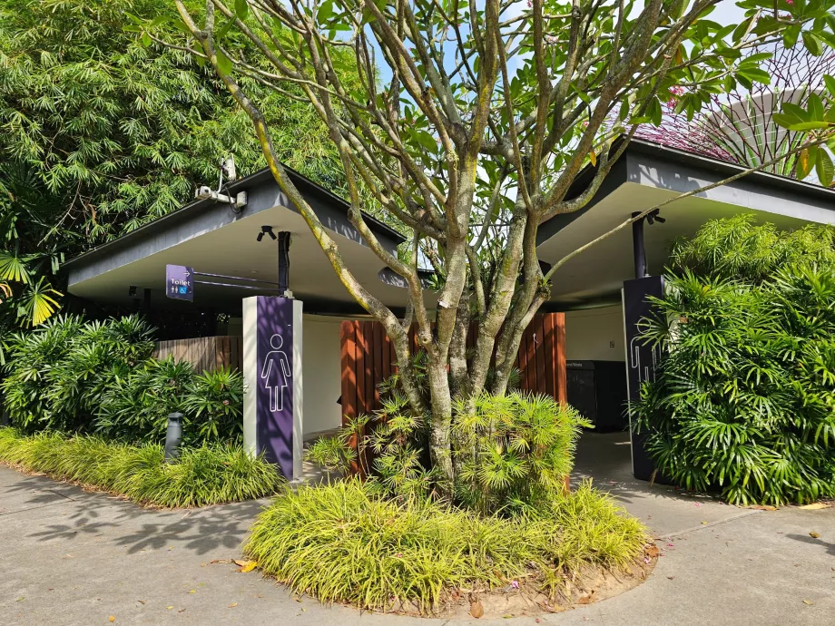 Gardens by the Bay, toilet gratis