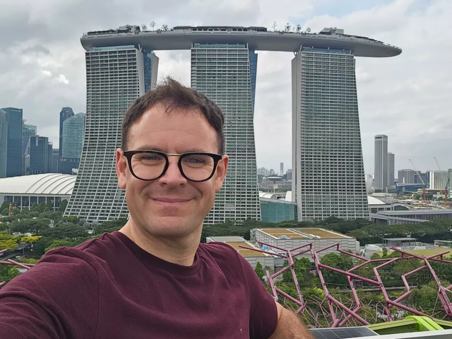 Saya di Observatorium Supertree