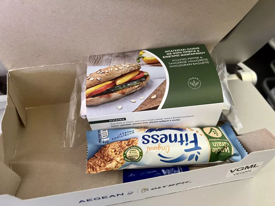 Katering oleh Aegean Airlines