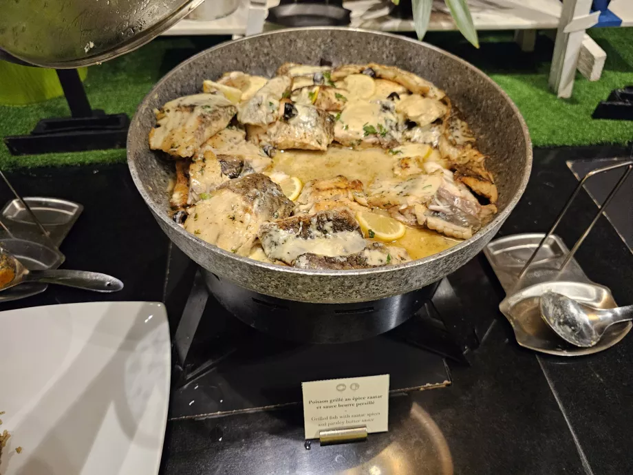 Ikan, makan malam