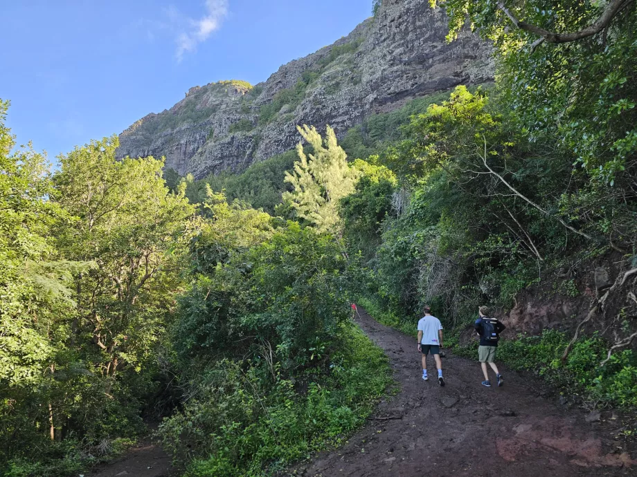 Memulai perjalanan ke Le Morne