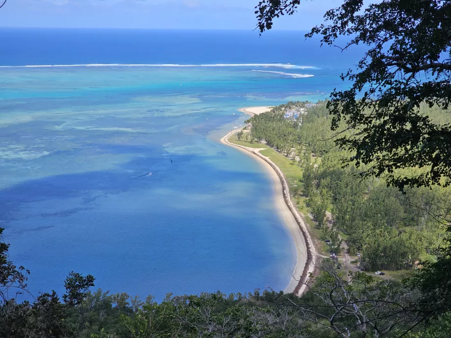 Pemandangan Le Morne Kite Lagoon