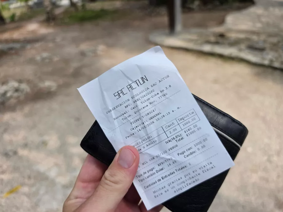 Tiket ke Gran Cenote
