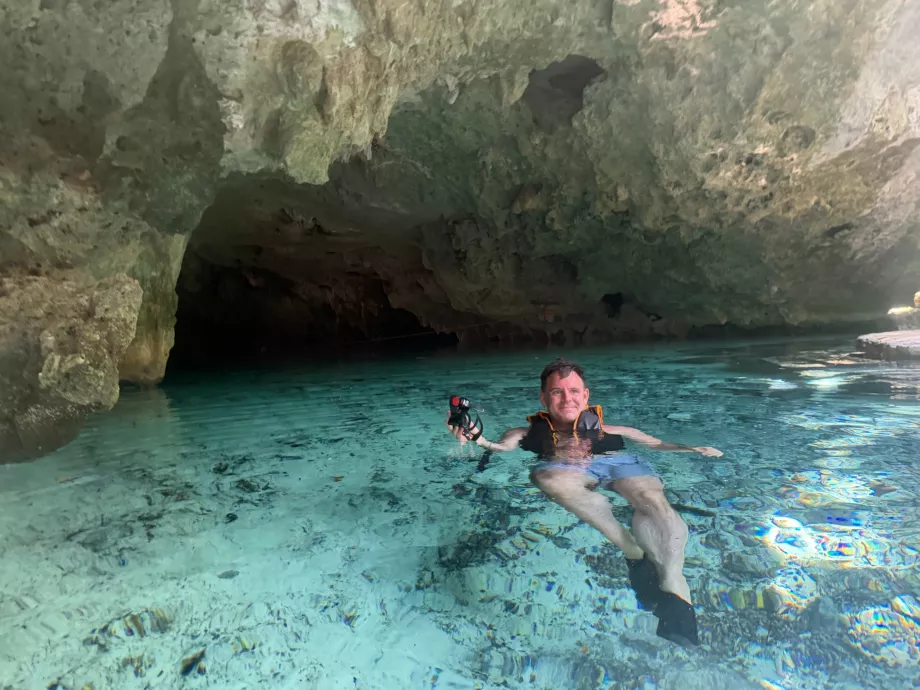 Saya di Gran Cenote