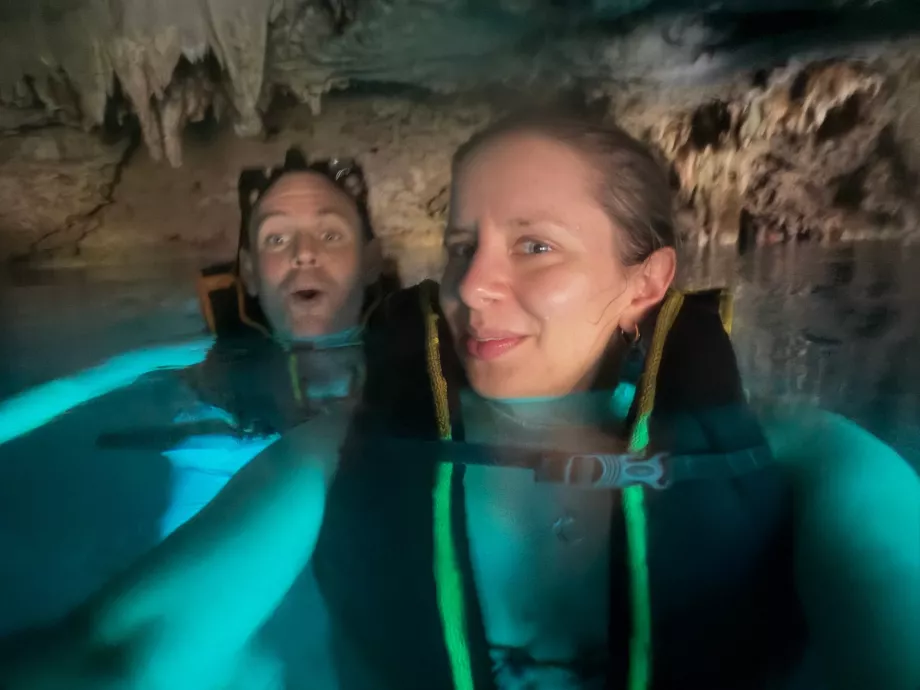 Kami di Gran Cenote