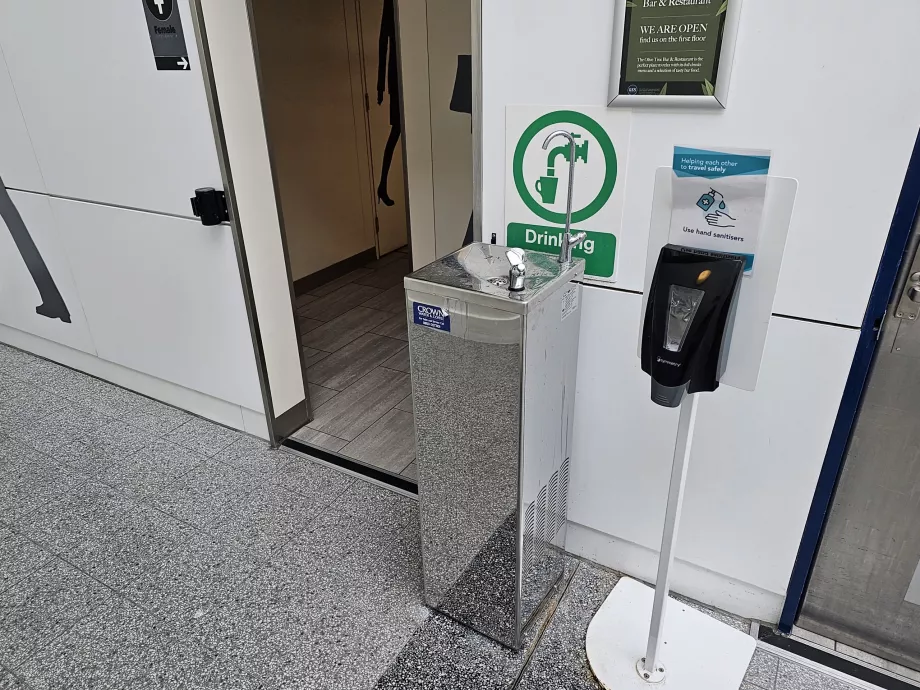 Air minum, bandara SOU