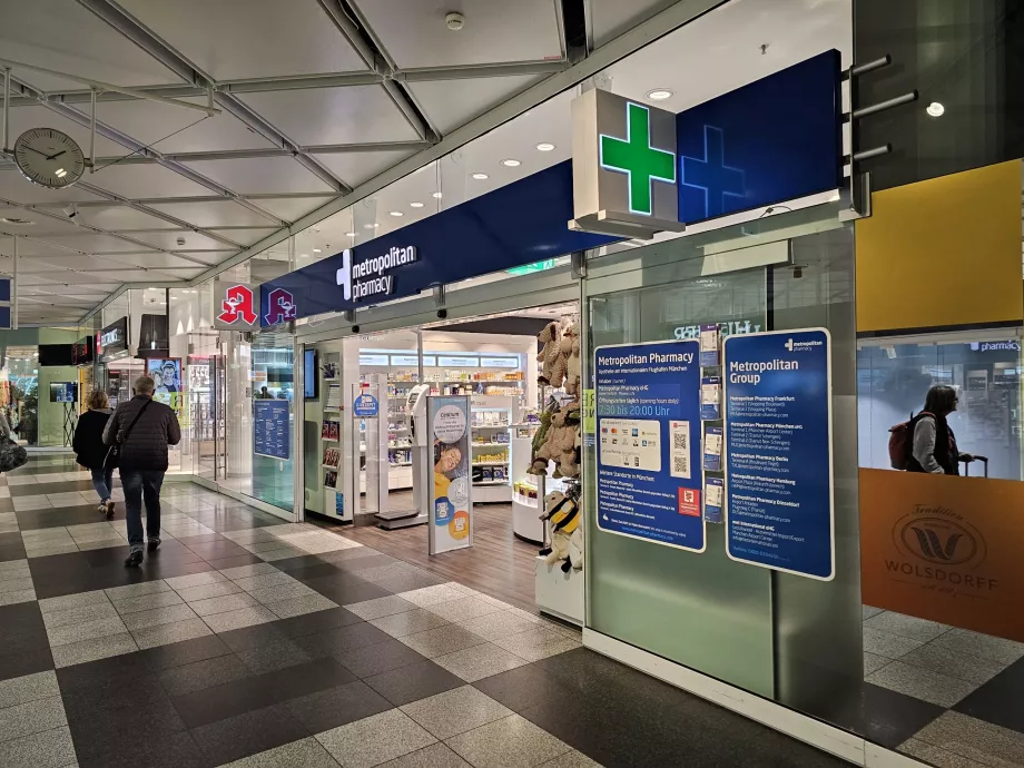 Apotek di Pusat Bandara Munich